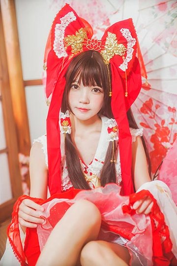 [桜桃喵写真] 2017.09.14 高清大图 灵梦／新年快乐 - 封面图