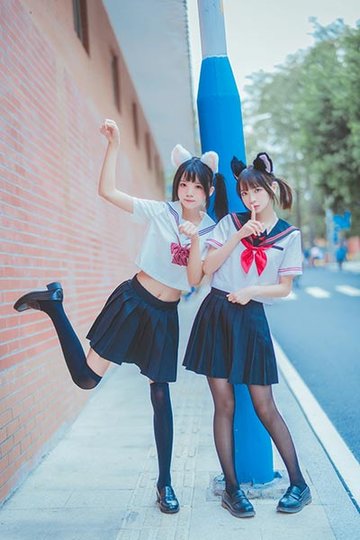 [桜桃喵写真] 2017.10.20 高清大图 JK百合·续 - 封面图