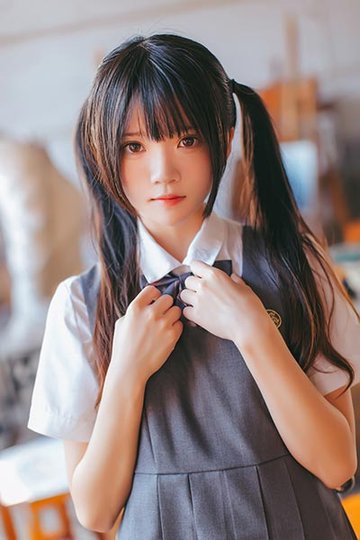 [桜桃喵写真] 2017.10.21 高清大图 画室少女 - 封面图