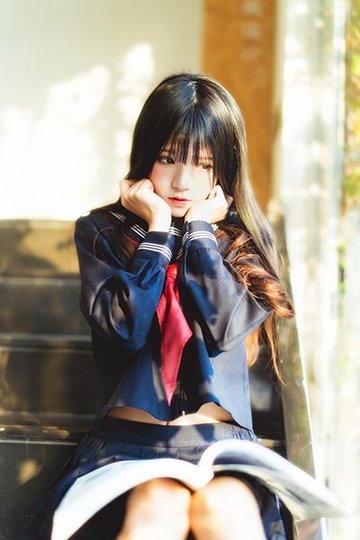 [桜桃喵写真] 2018.01.16 高清大图 黑色水手服 - 封面图