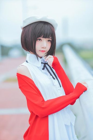 [桜桃喵写真] 2018.05.10 高清大图 常服加藤惠 - 封面图