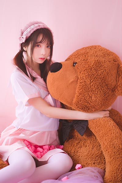 [疯猫ss写真] 丝袜狂想曲(粉)
