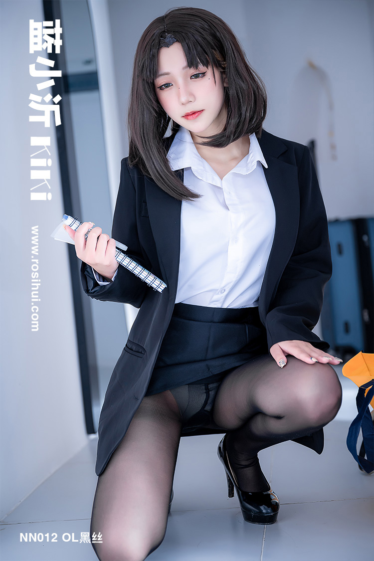 [蓝小沂KiKi] N012 OL黑丝
