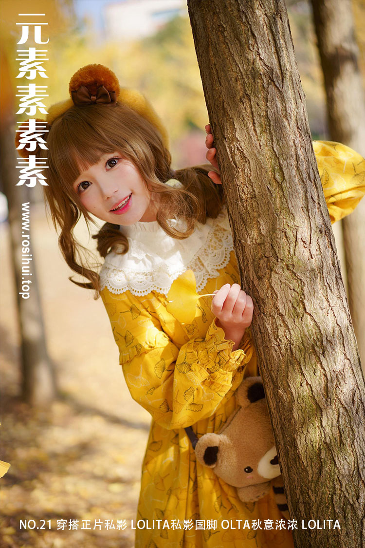 [元素素素素] NO.21 穿搭正片私影 LOLITA私影国脚 OLTA秋意浓浓 LOLITA