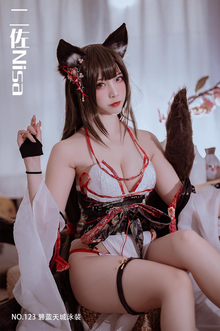[二佐Nisa] NO.123 碧蓝天城泳装