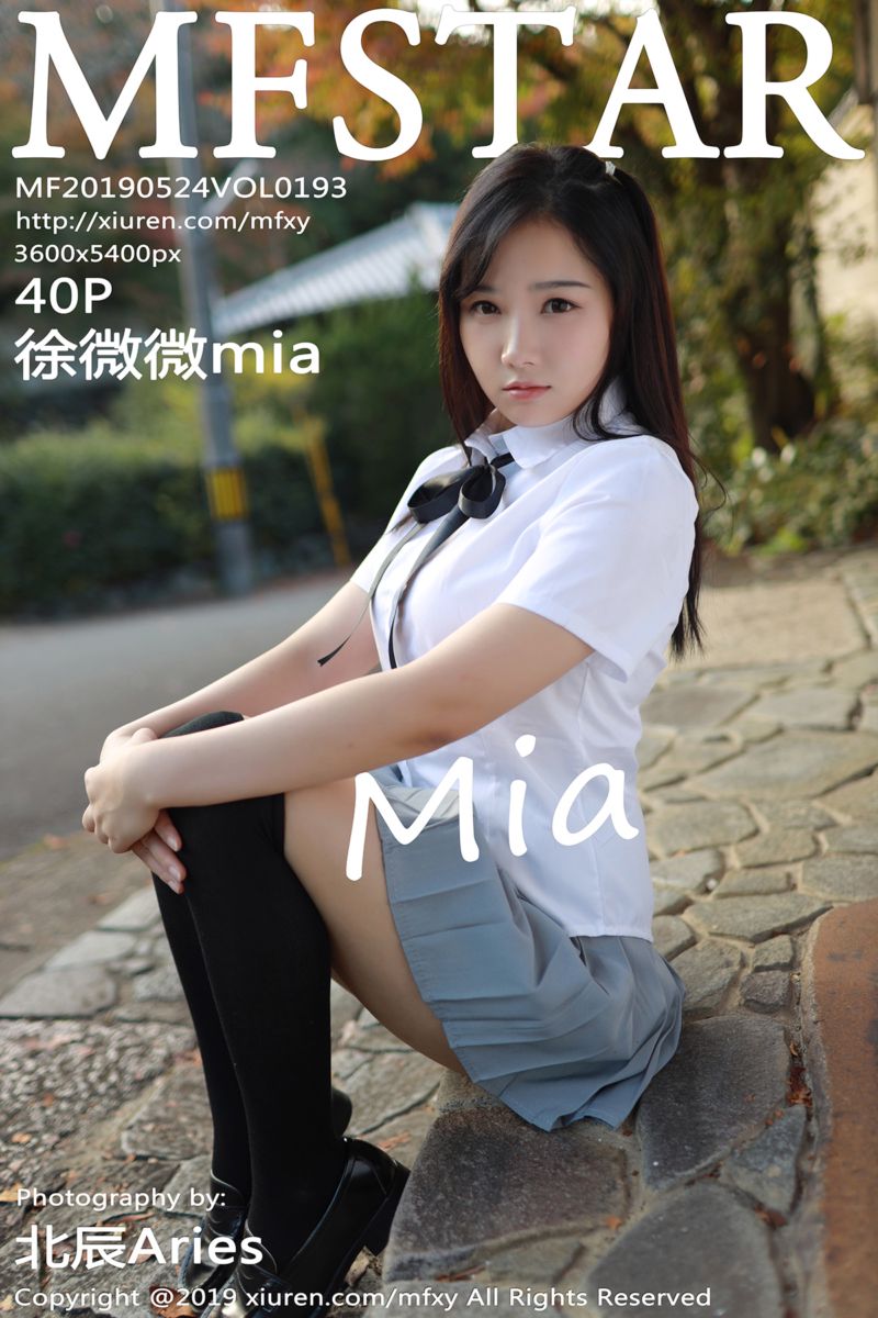 [MFStar模范学院] 2019.05.24 Vol.193 徐微微miar 日本旅拍第五套 - 封面图