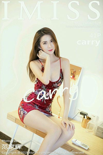 [IMiss爱蜜社] 2019.02.21 Vol.328 carry旗袍丝袜写真
