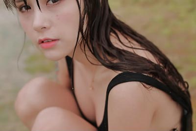 [BoLoLi波萝社] 2017.08.03 BLV004 黑白连体衣视频写真 夏美酱 - 封面图
