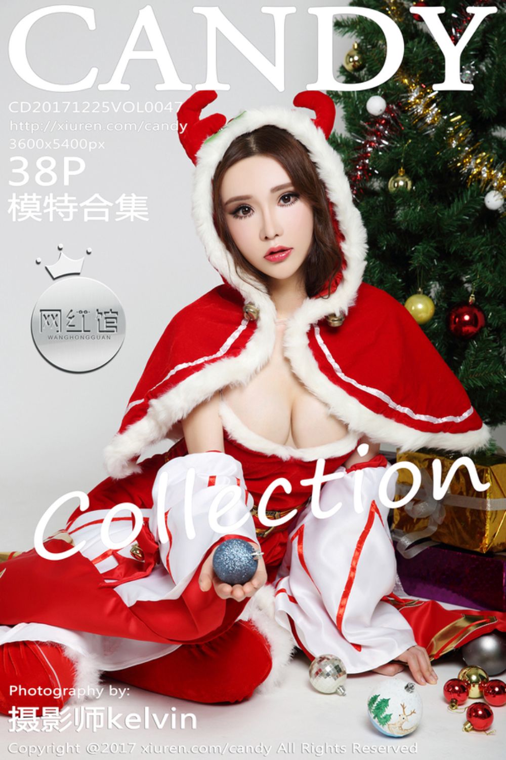 [CANDY糖果画报] 2017.12.25 Vol.047 模特合集圣诞主题写真