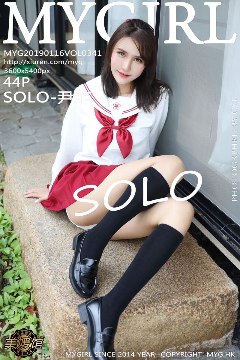 [MyGirl美媛馆] 2019.01.16 Vol.341 SOLO-尹菲 日本旅拍 学生制服系列