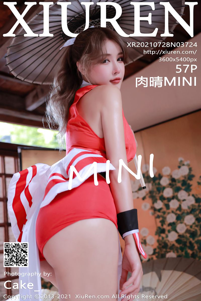 [XiuRen秀人网] 2021.07.28 No.3724 肉晴MINI 不知火舞服饰系列