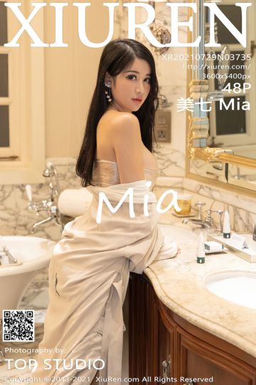 [XiuRen秀人网] 2021.07.29 No.3735 美七 Mia 浴室保鲜膜主题系列 - 封面图
