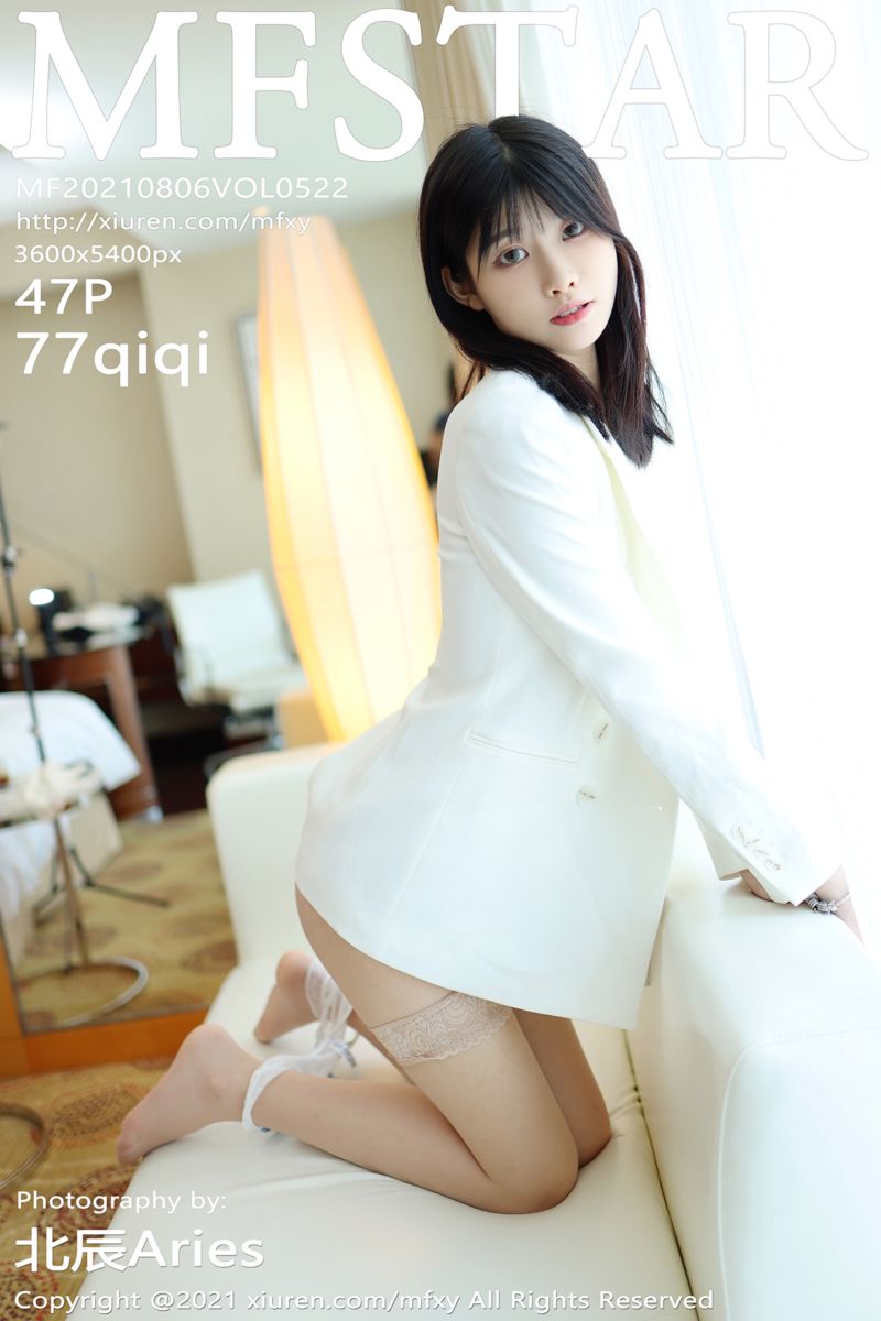 [MFStar模范学院] 2021.08.06 Vol.522 77qiqi 西装与蕾丝丝袜