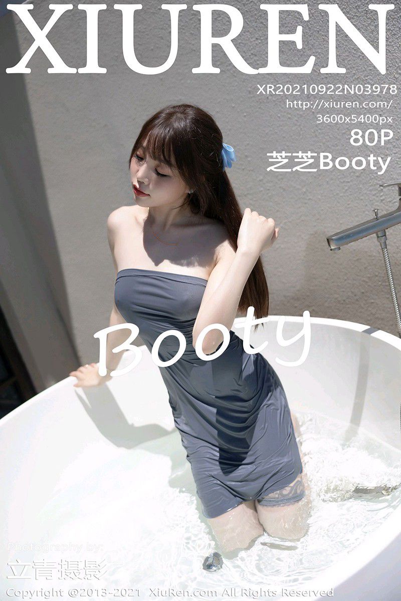 [XiuRen秀人网] 2021.09.22 No.3978 芝芝Booty 轻薄服饰与经典蕾丝袜
