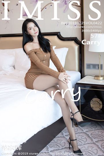 [IMiss爱蜜社] 2019.12.25 Vol.422 Carry 丝袜美腿写真 - 封面图