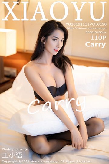 [XIAOYU语画界] 2019.11.11 Vol.190 Carry丝袜美腿写真 - 封面图