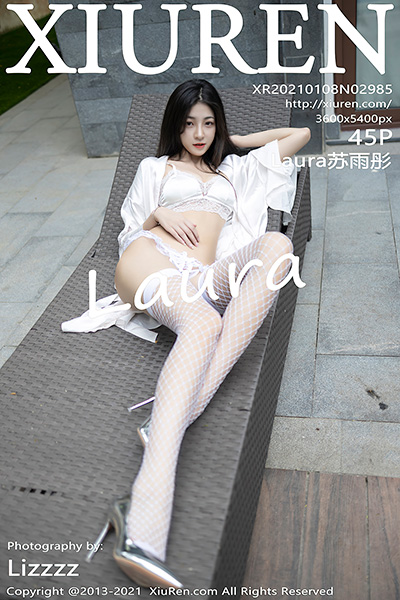 [XiuRen秀人网] 2021.01.08 No.2985 Laura苏雨彤 室外泳池白色情趣内衣主题