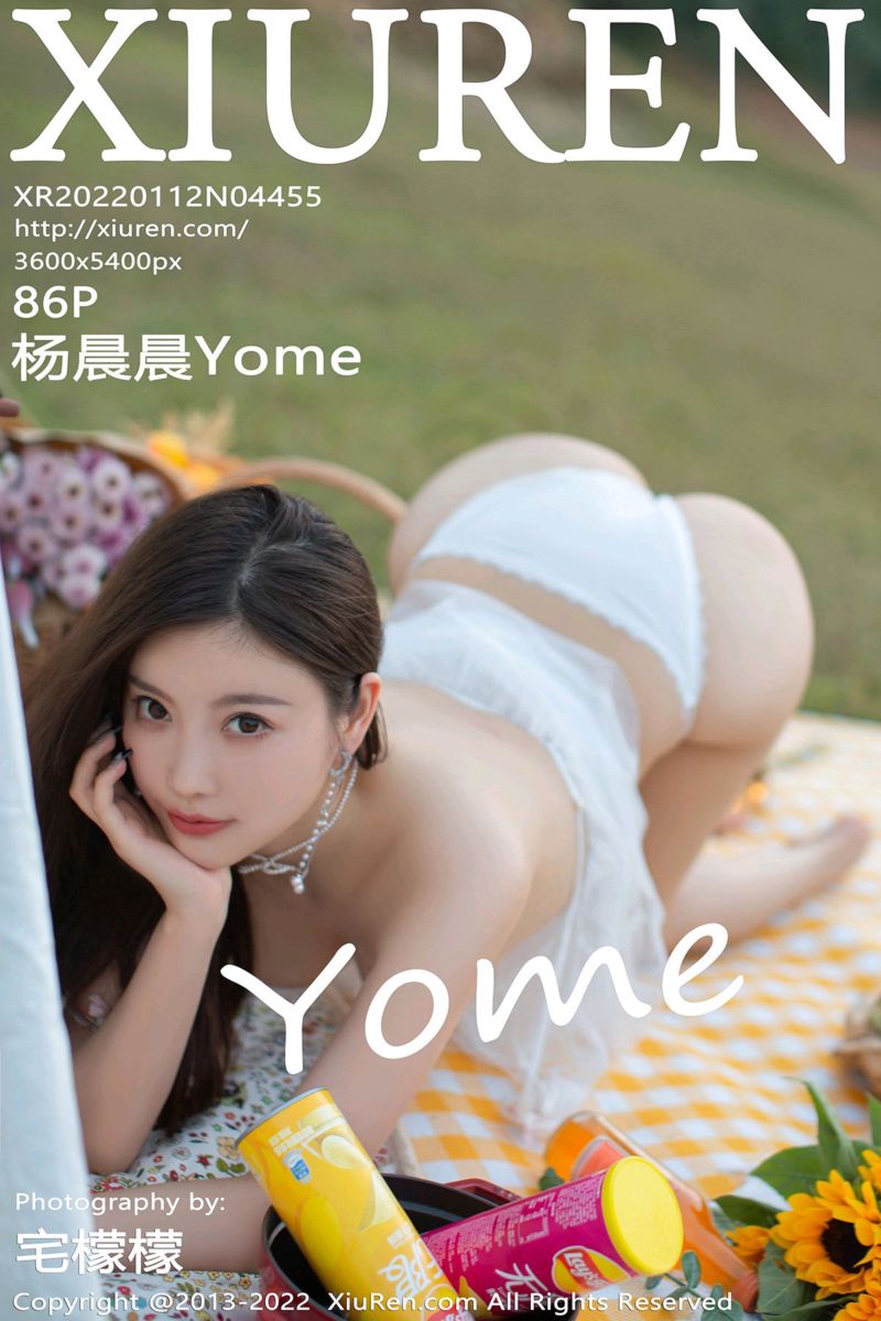 [XiuRen秀人网] 2022.01.12 No.4455 杨晨晨Yome 淡绿色连衣短裙