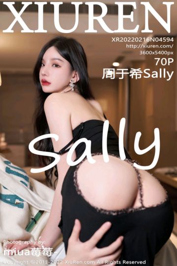 [XiuRen秀人网] 2022.02.16 No.4594 周于希Sally 三亚旅拍-黑色连衣吊裙 - 封面图