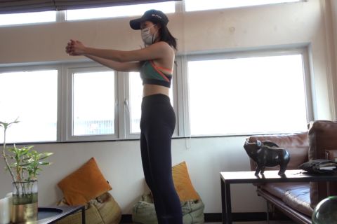 [15M私教] 2022.07.08 第003课 朵朵 臀部 拉伸 - 封面图
