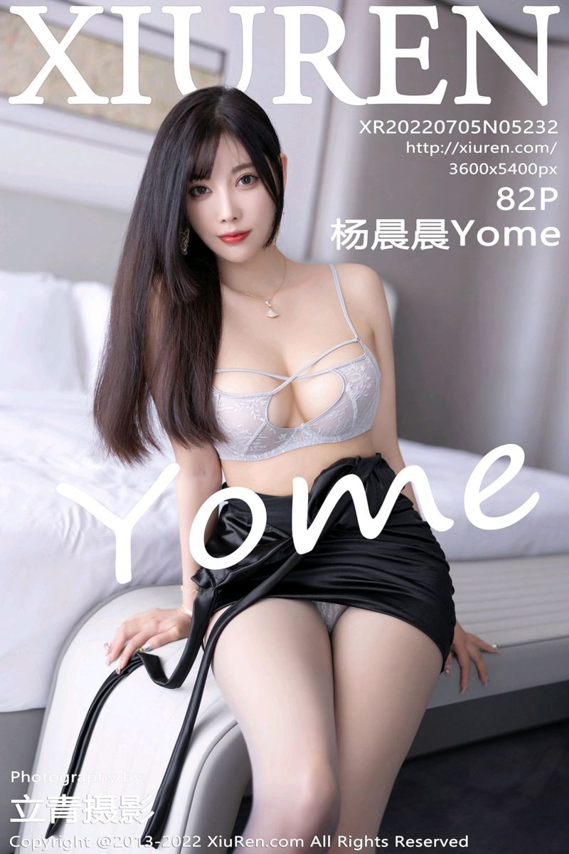 [XiuRen秀人网] 2022.07.05 No.5232 杨晨晨Yome 黑色连衣短裙