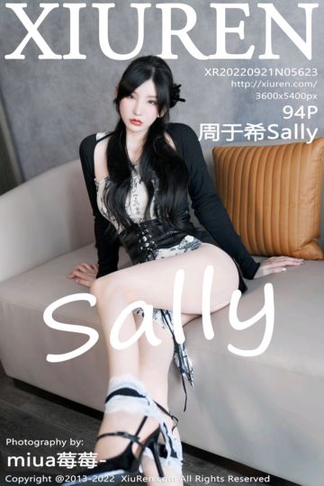 [XiuRen秀人网] 2022.09.21 No.5623 周于希Sally 成都-珠海心愿旅拍-拼色连衣裙 - 封面图