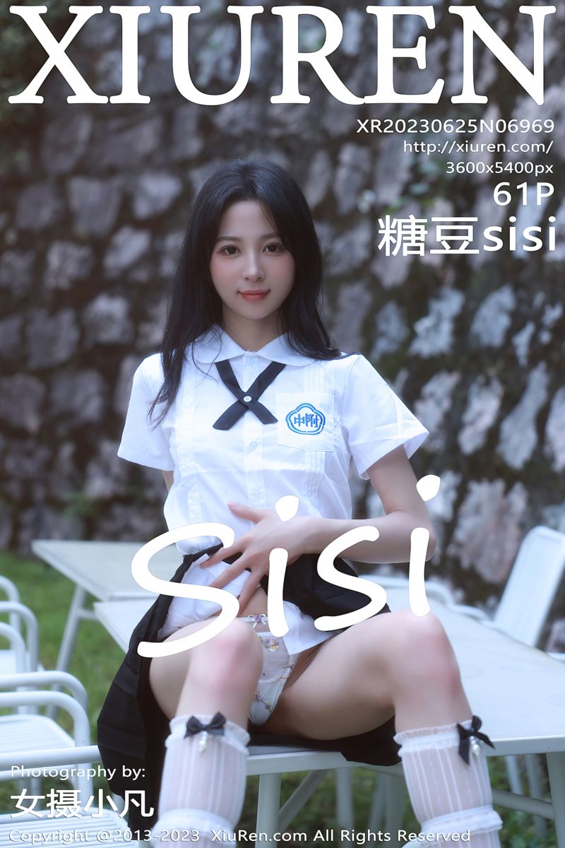 [XiuRen秀人网] 2023.06.25 No.6969 糖豆sisi 淡色轻透内衣