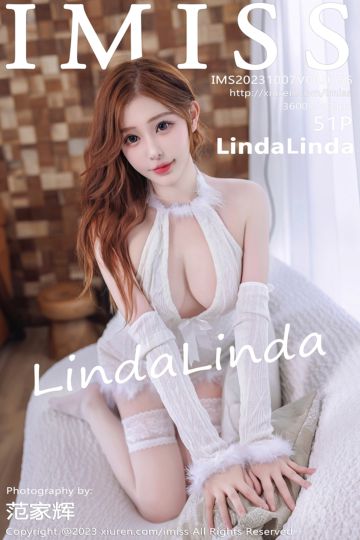 [IMiss爱蜜社] 2023.10.07 Vol.755 LindaLinda 黑白色连衣短裙 - 封面图