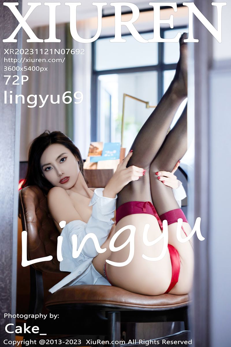 [XiuRen秀人网] 2023.11.21 No.7692 lingyu69 白T黑色短裙 - 封面图