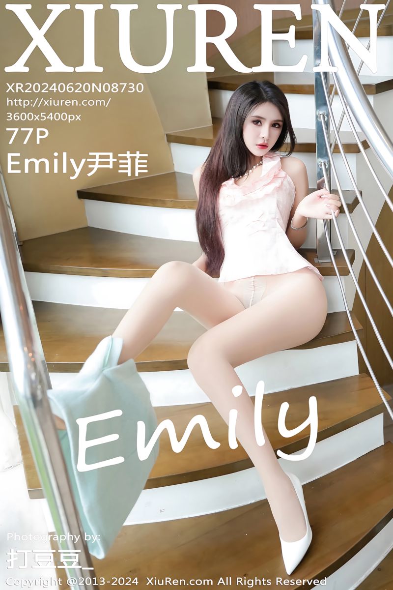 [XiuRen秀人网] 2024.06.20 No.8730 Emily尹菲 红色上衣搭配诱人白色丝袜