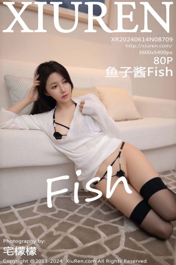 [XiuRen秀人网] 2024.06.14 No.8709 鱼子酱Fish 黑色玫瑰情趣内衣搭配魅惑黑丝 - 封面图