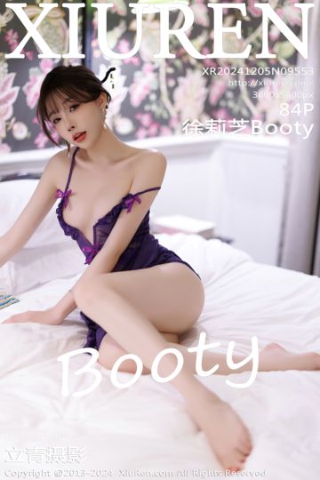 [XiuRen秀人网] 2024.12.05 No.9553 徐莉芝Booty 紫色连衣裙 - 封面图