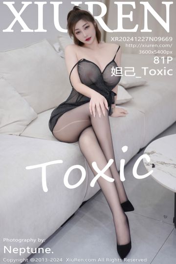 [XiuRen秀人网] 2024.12.27 No.9669 妲己_Toxic 黑色轻透情趣服饰 - 封面图