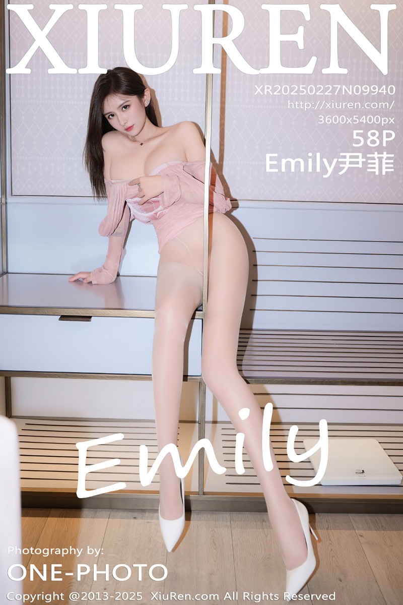 [XiuRen秀人网] 2025.02.27 No.9940 Emily尹菲 粉色连衣短裙