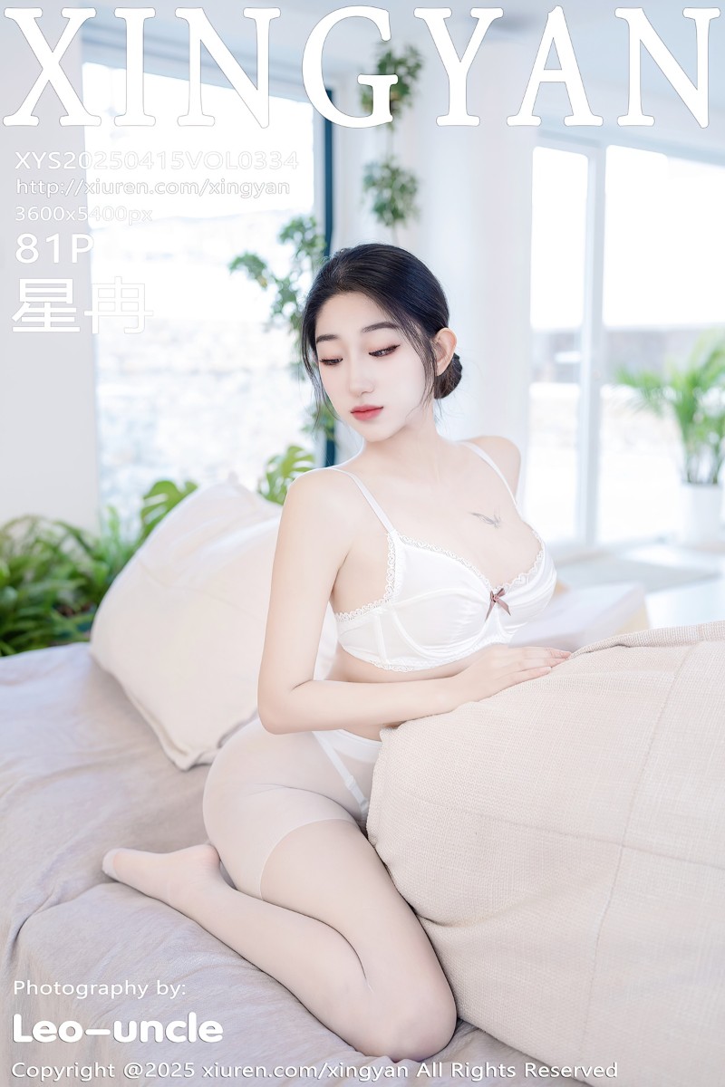 [XINGYAN星颜社] 2025.04.15 Vol.334 星冉 白色蕾丝内衣