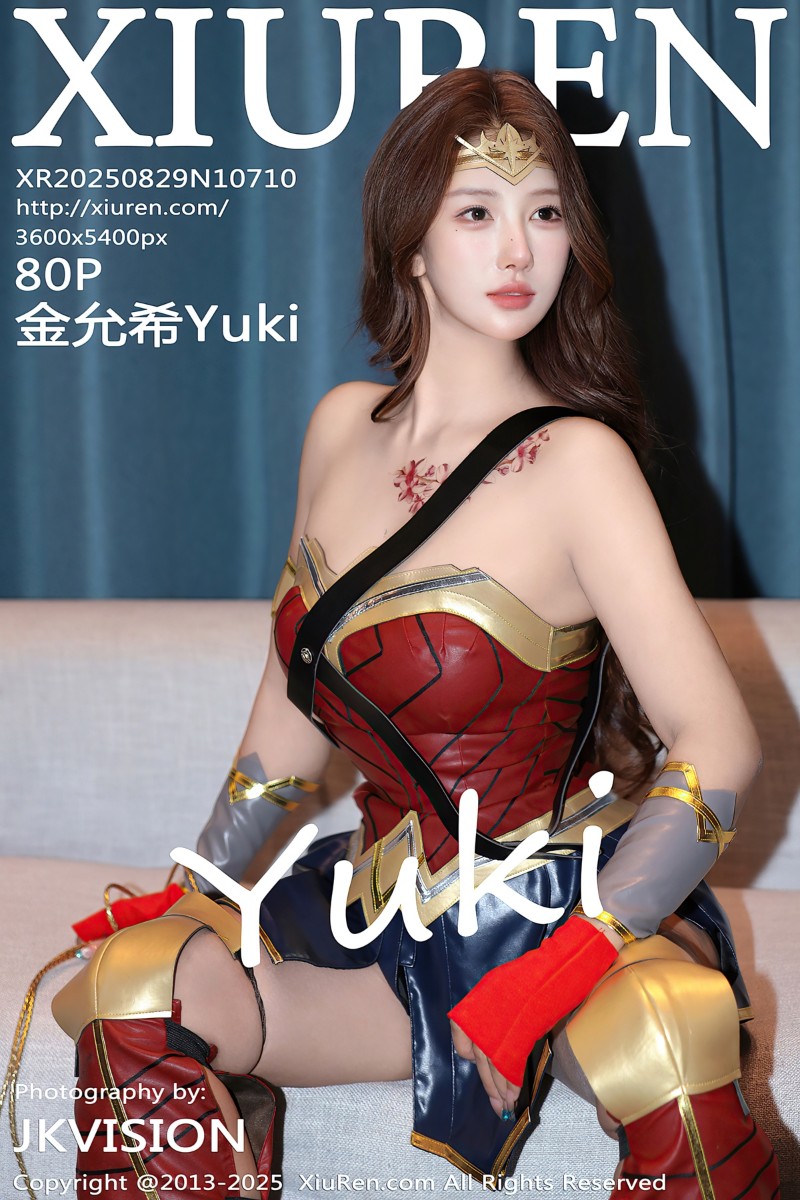 [XiuRen秀人网] 2025.08.29 No.10710 金允希Yuki cos神奇女侠 - 封面图