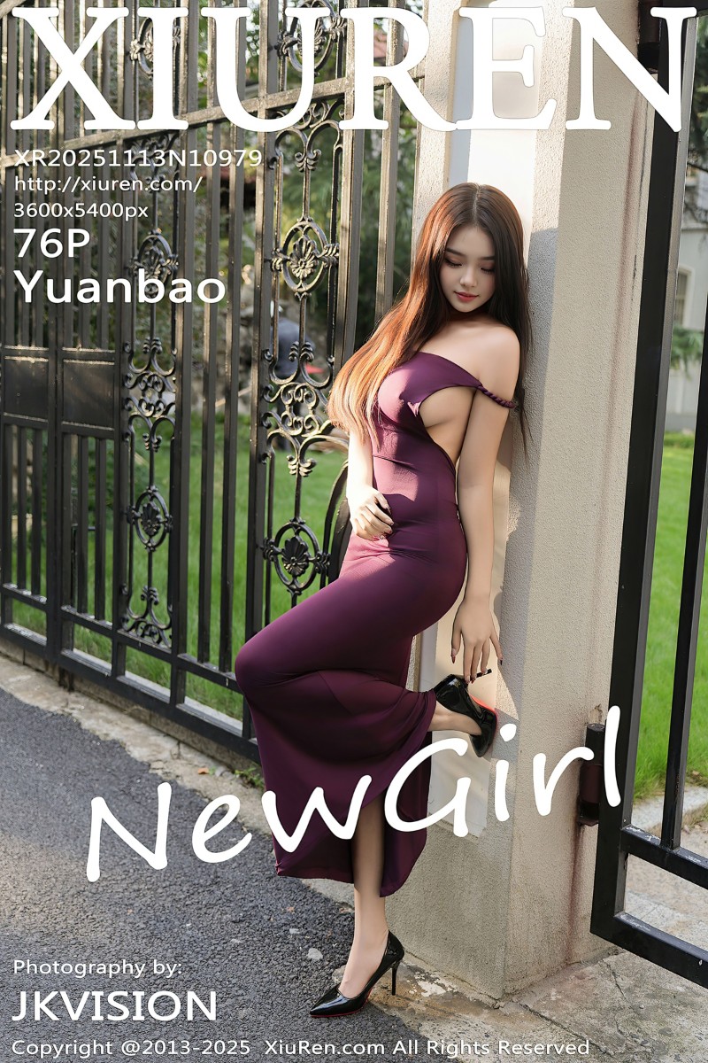 [XiuRen秀人网] 2025.11.13 No.10979 Yuanbao 首套紫色连衣裙