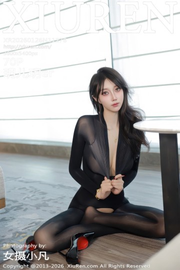 [XiuRen秀人网] 2026.01.26 No.11278 玥儿玥er 黑色连体衣 - 封面图